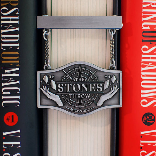 Stones Throw - Enamel Pin