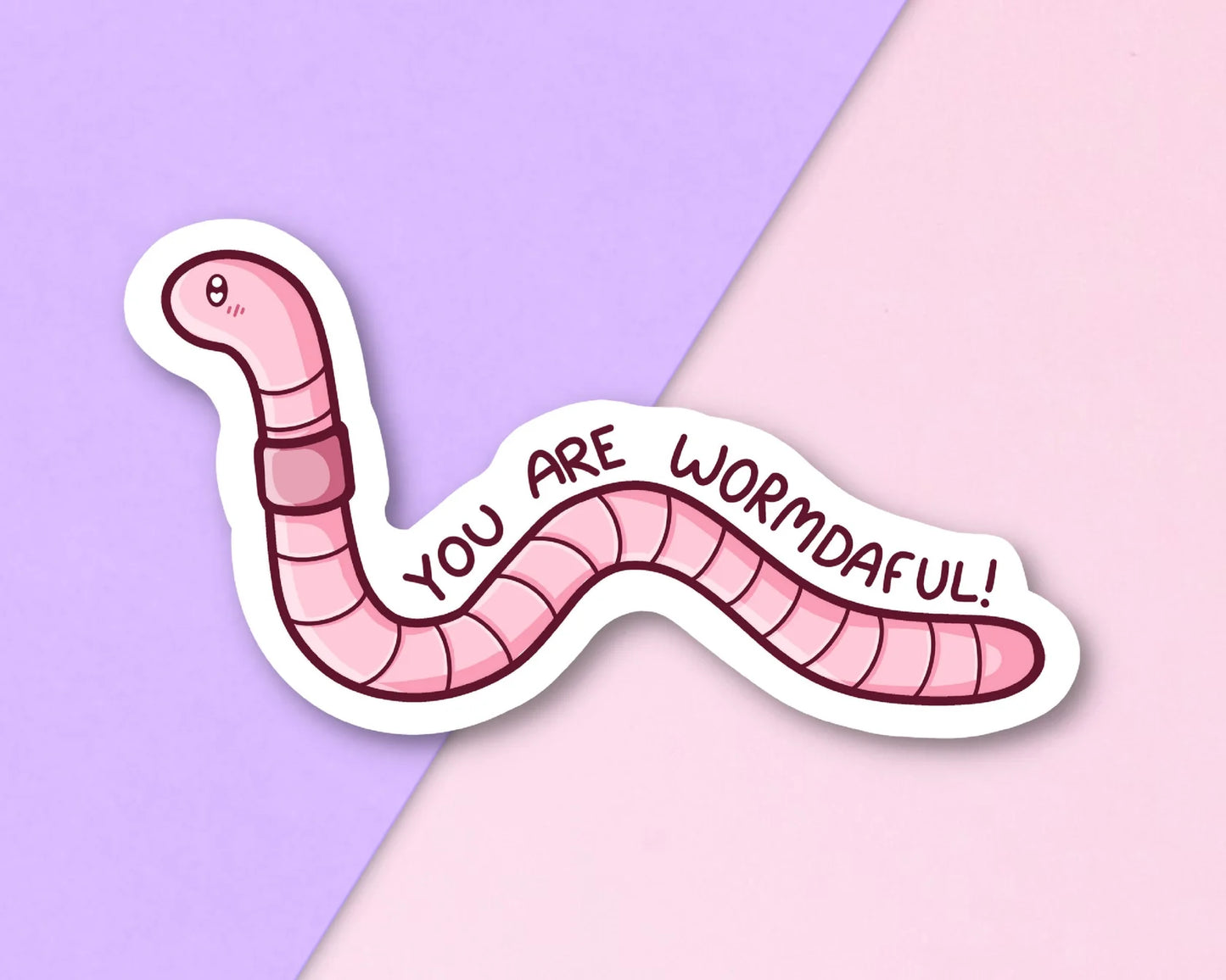 Wormdaful - Sticker