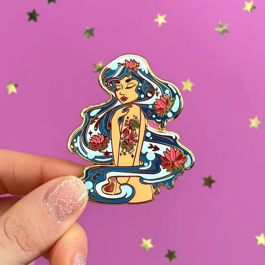 Lotus Lady - Enamel Pin