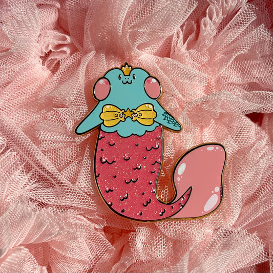 Mermaid Frog - Enamel Pin