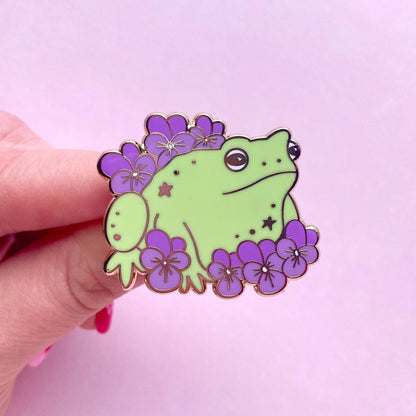 Toad & Violas - Enamel Pin