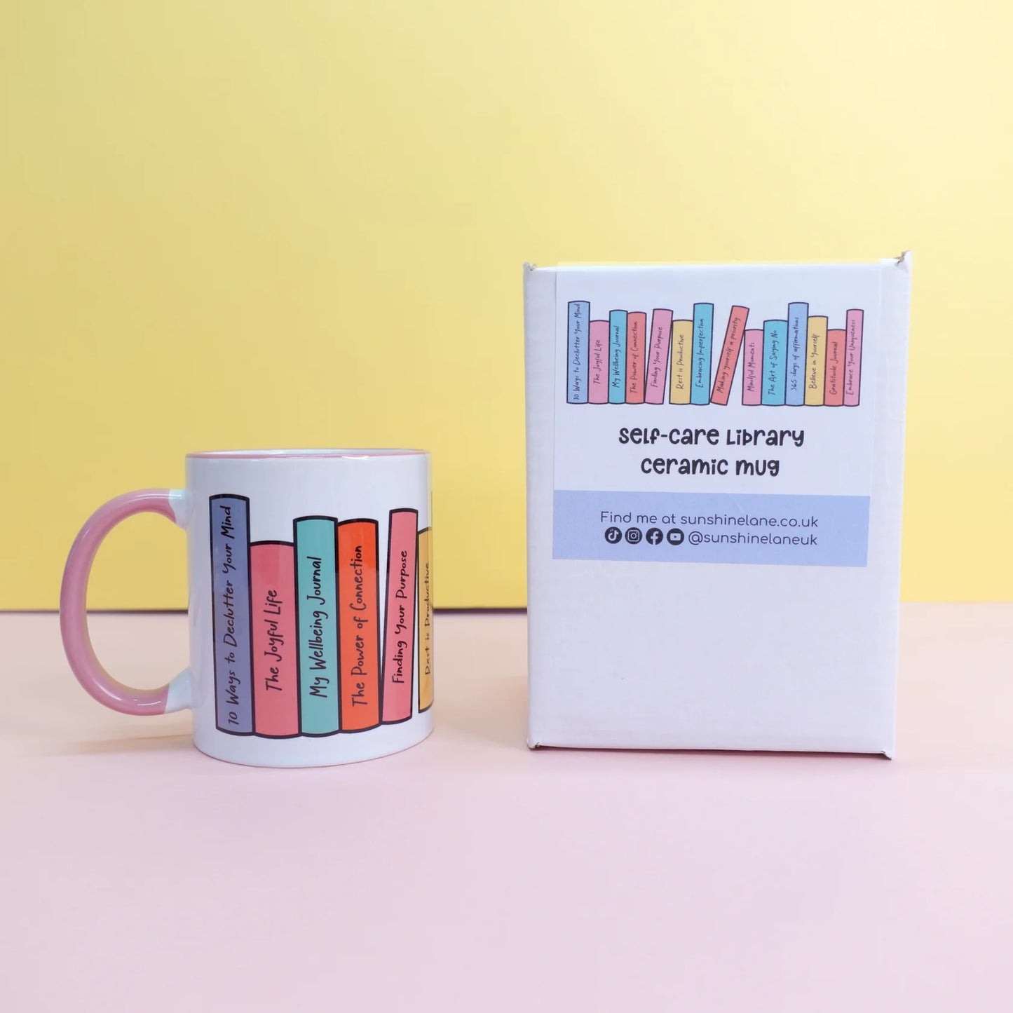 Self Care Library - Ceramic Mug