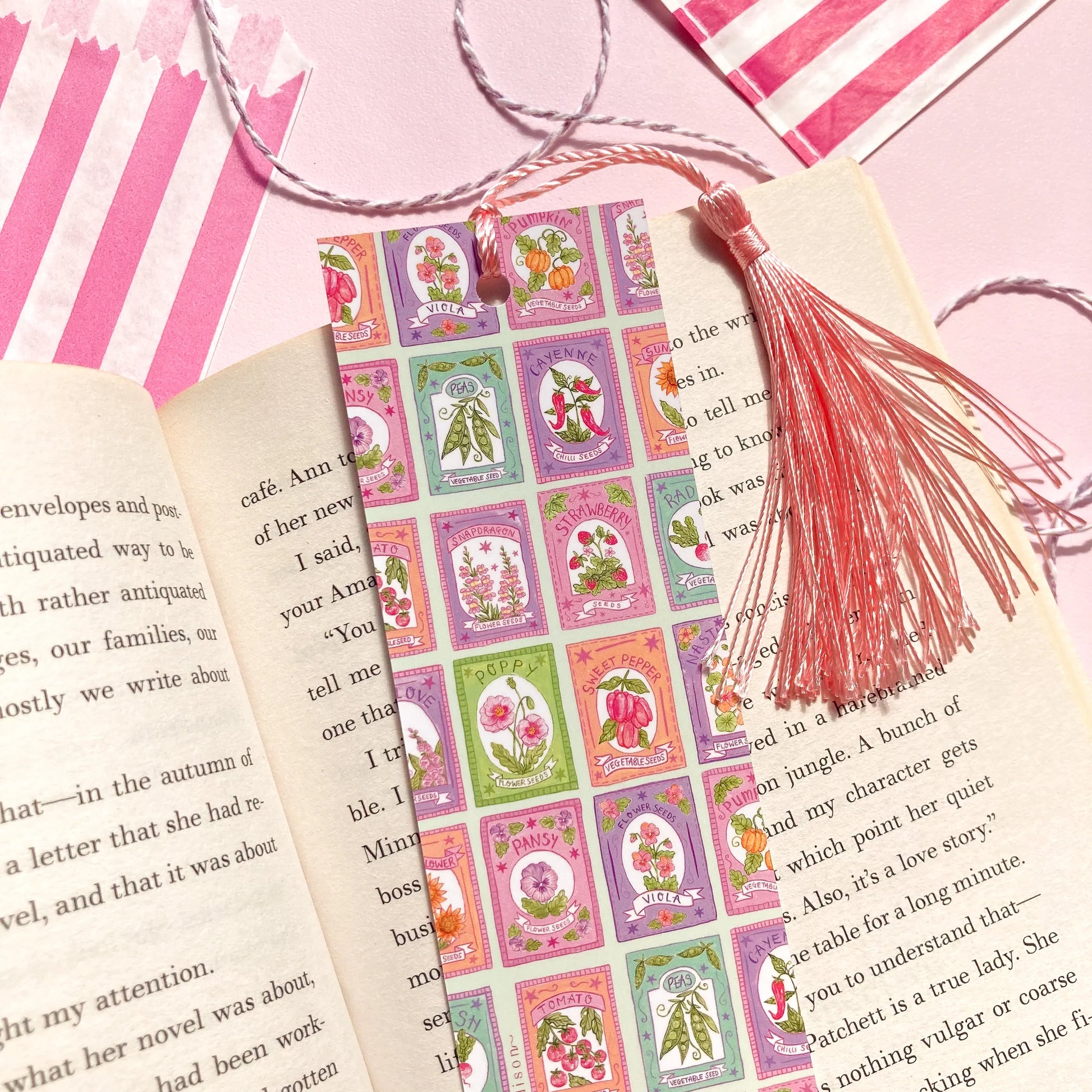 Seed Packets - Bookmark - Flutter & Fern