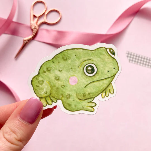 Round Toad - Sticker